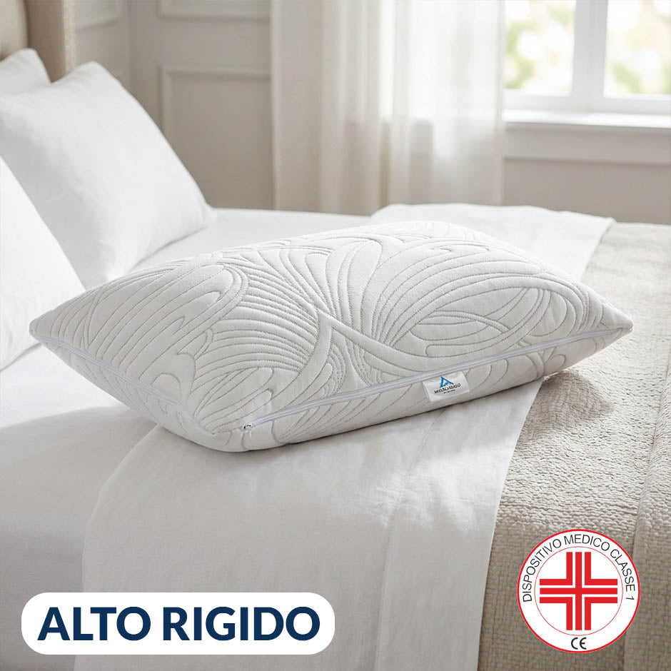 Cuscino Alto in Memory Foam da 15 cm EXTRA RIGIDO