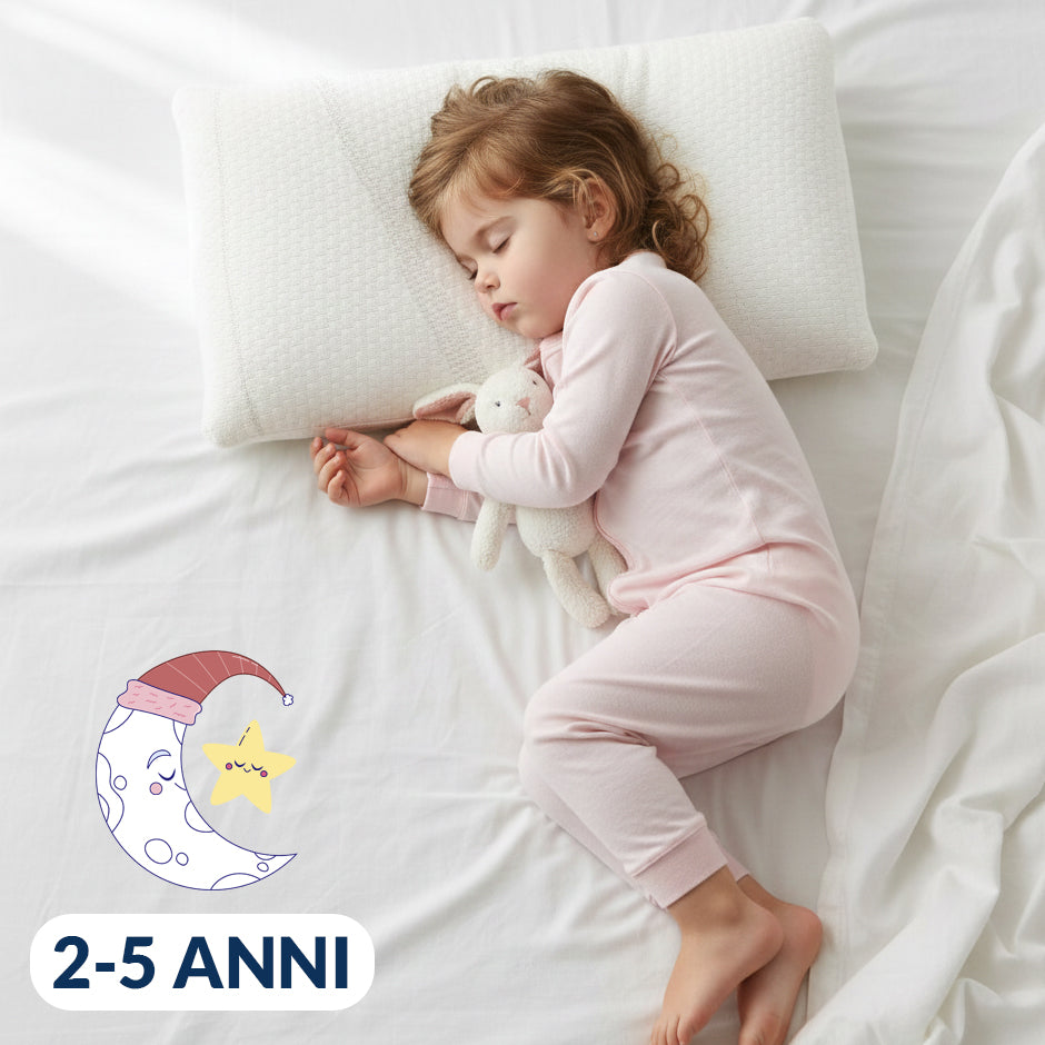 Cuscino per Bambini in Memory Foam 2-5 ANNI