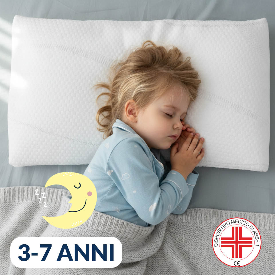 Cuscino per Bambini in Memory Foam 3-7 ANNI