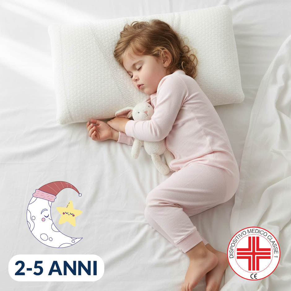 Cuscino per Bambini in Memory Foam 2-5 ANNI