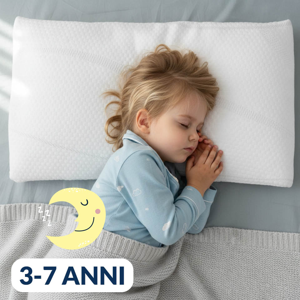 Cuscino per Bambini in Memory Foam 3-7 ANNI