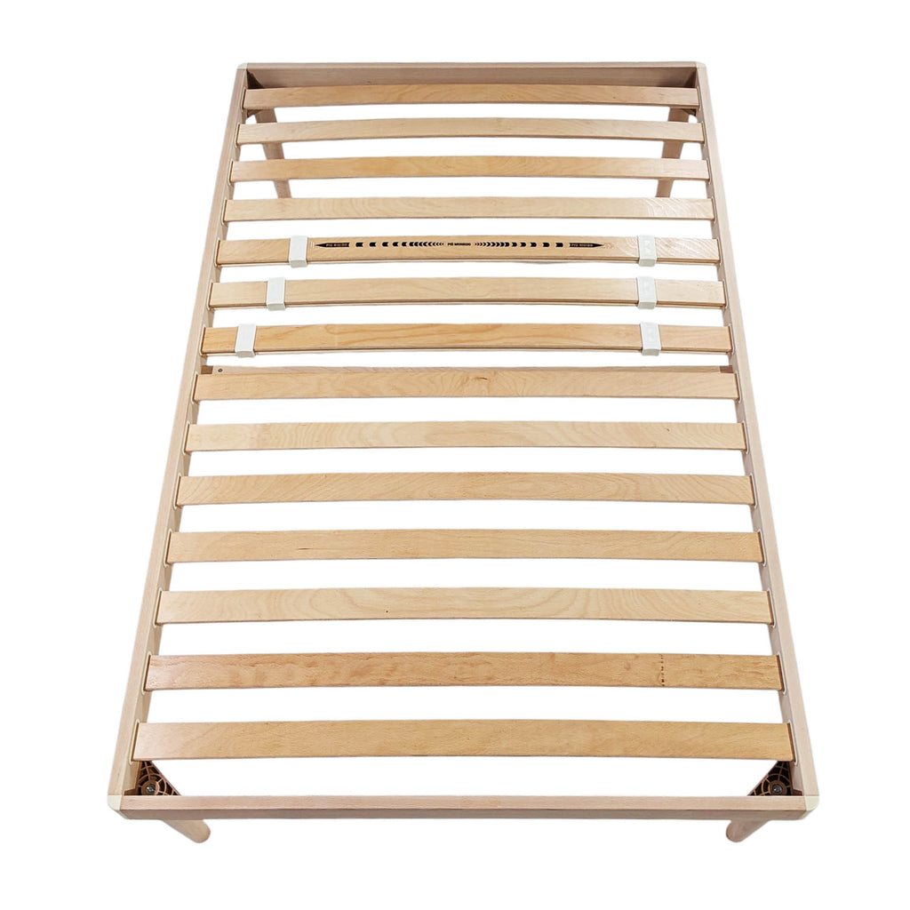 Rete Letto una piazza e mezza in Legno massello di Faggio 120x190