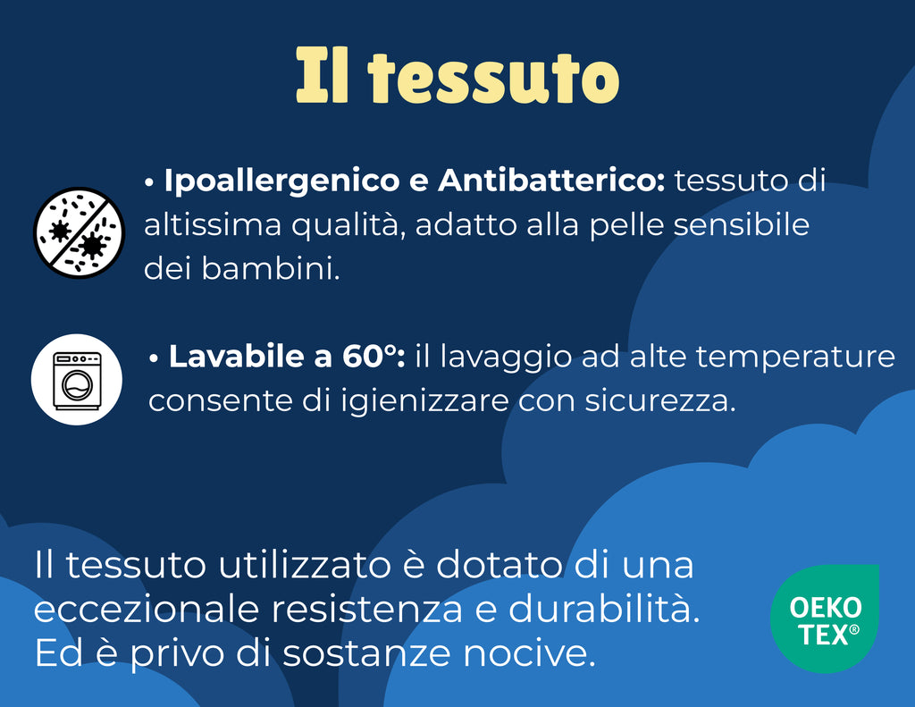 Cuscino per Bambini in Memory Foam 3-7 ANNI