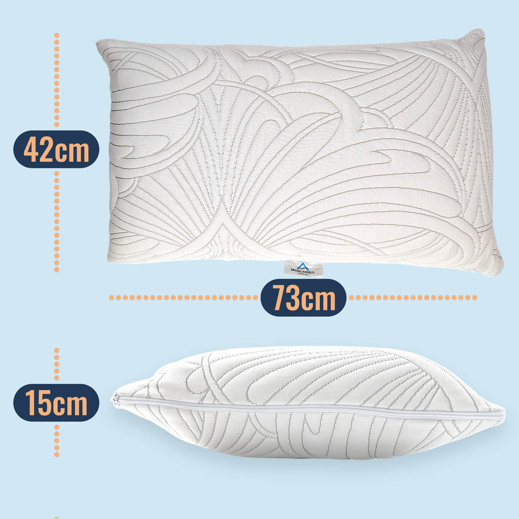 Cuscino Alto in Memory Foam da 15 cm EXTRA RIGIDO