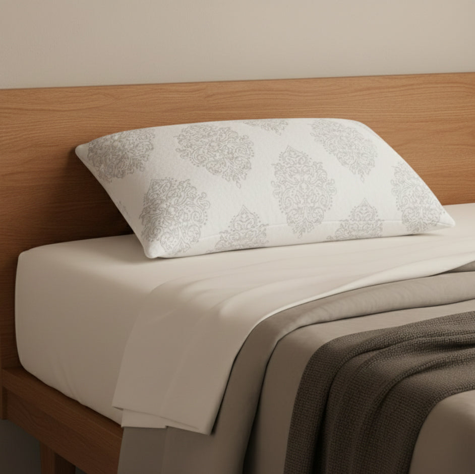 Cuscino Alto in Memory Foam da 15 cm con FEDERA HARD
